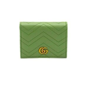 Gucci GG Marmont Wallet in Green